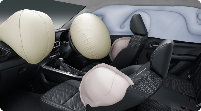 6 SRS Airbags